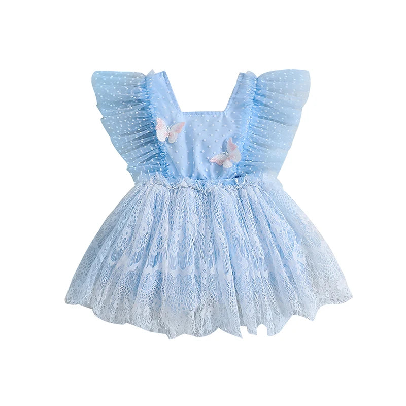 ButterCharm Dress – 3D Lace Butterfly Baby Princess Wear