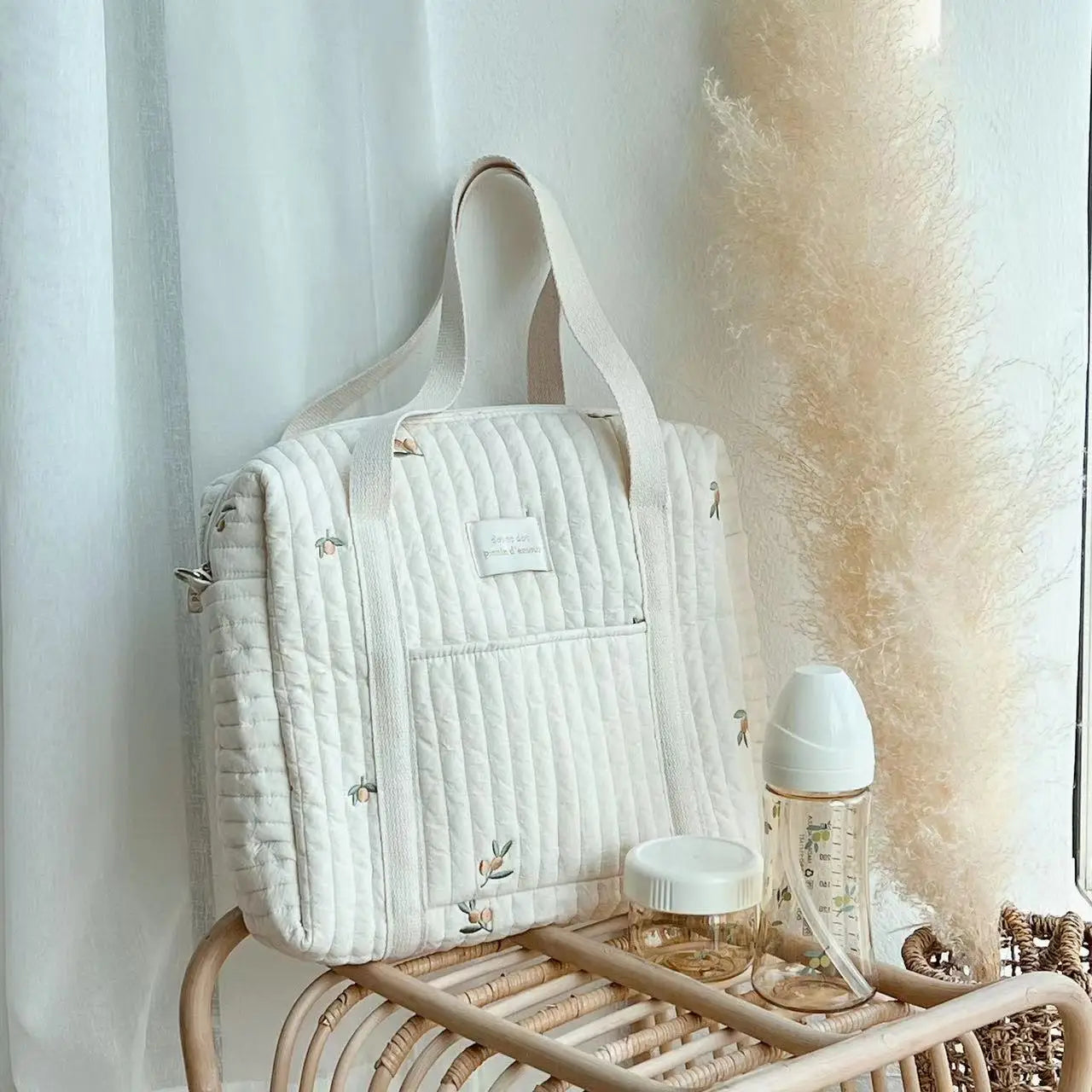 QuiltNest – Quilted Maternity & Diaper Tote for Moms