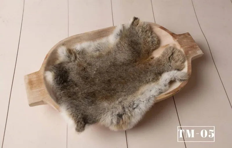 BunnyNest Filler – Soft Fur for Baby Props
