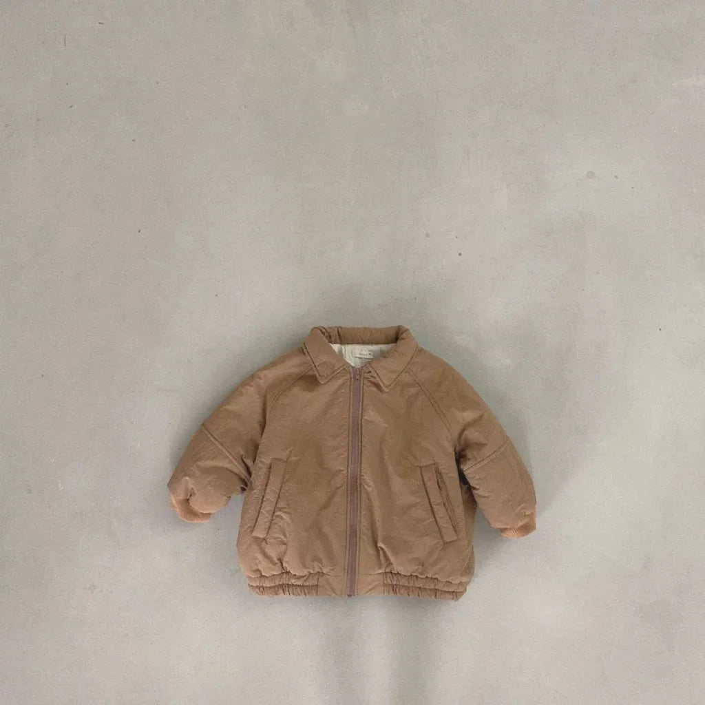 SnugLapel Coat – Retro Cotton-Padded Winter Jacket
