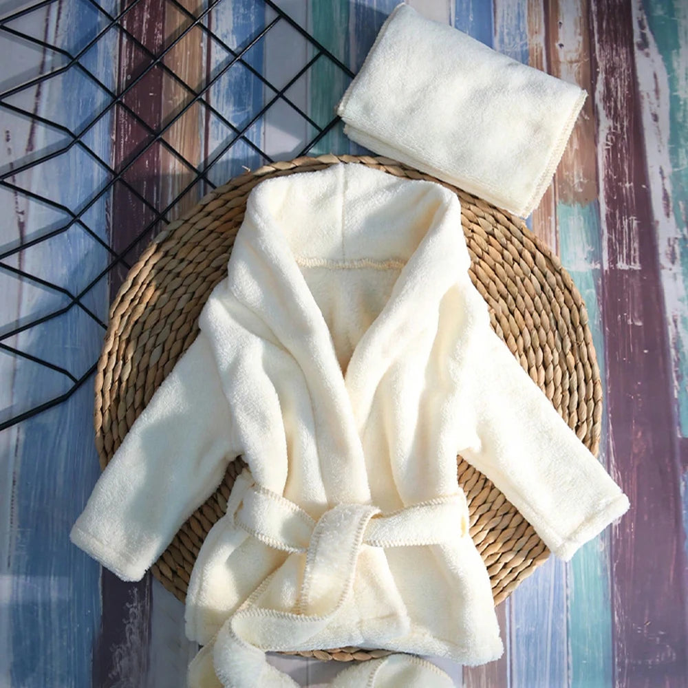 SnugSpa Robe – Baby Bathrobe Photoshoot Outfit