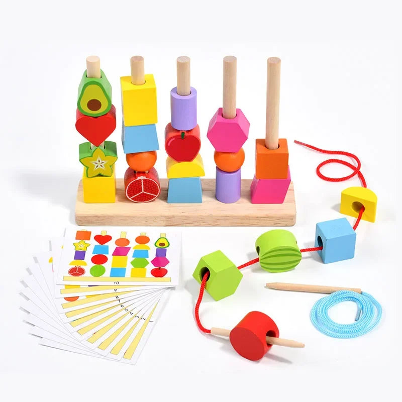 FruitForm – Montessori Color & Shape Matching Toy Set