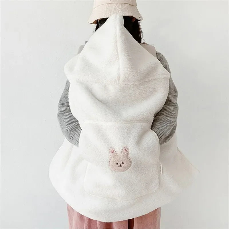 FrostCuddle Cloak – Cozy Fleece Stroller Wrap for Winter Newborns
