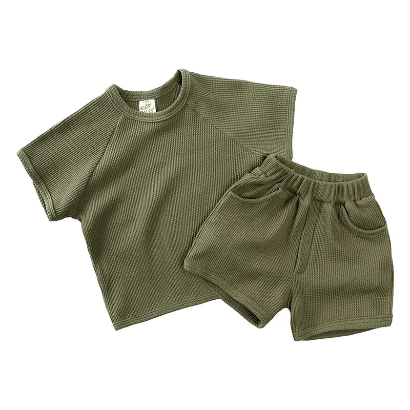 Waffloo– 2pc Soft Homewear Set for Kids