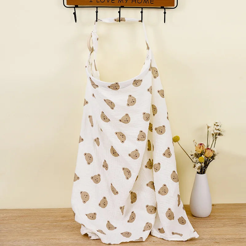NuraVeil – Cotton Muslin Nursing & Stroller Cover