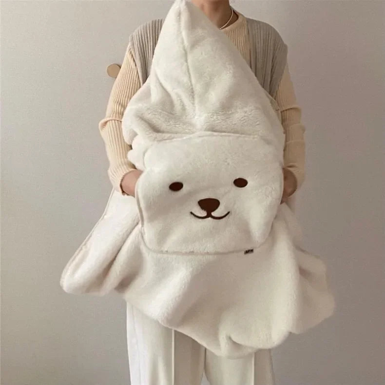 FrostCuddle Cloak – Cozy Fleece Stroller Wrap for Winter Newborns