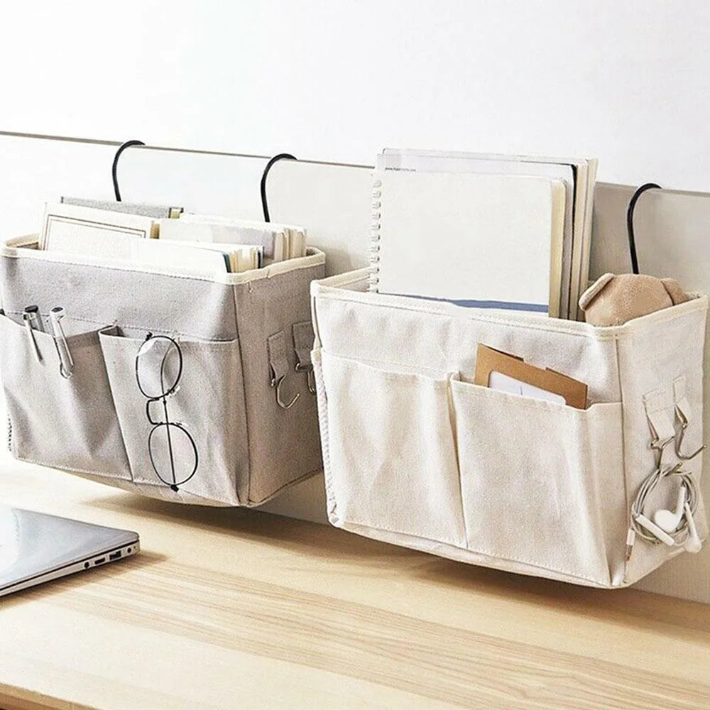 Portable Baby Care Essentials Hanging Organizers Crib Storage Cradle Baby Crib Organizer Diaper Bag Baby