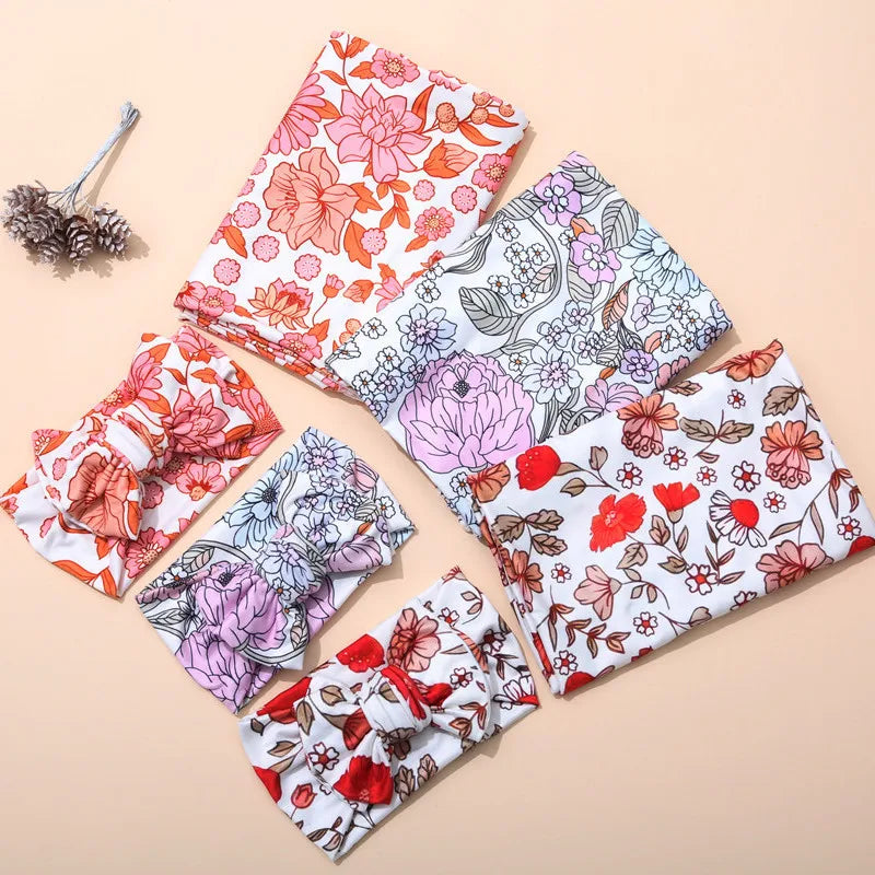 SnapBloom – Floral Baby Wrap for Photography Moments