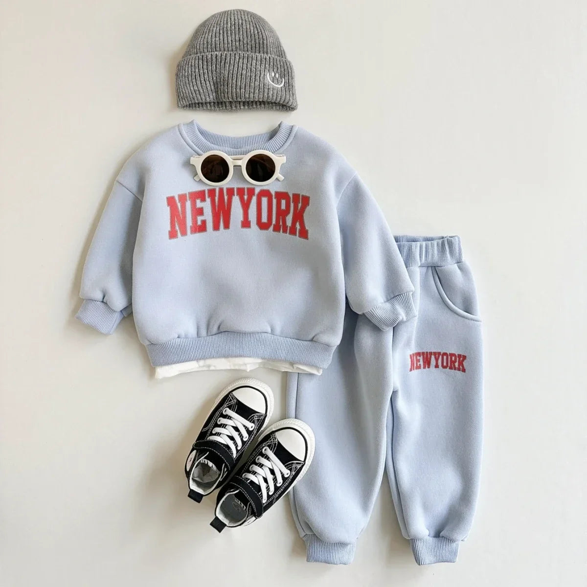 VelvetStride Boys Hoodie & Pants Set