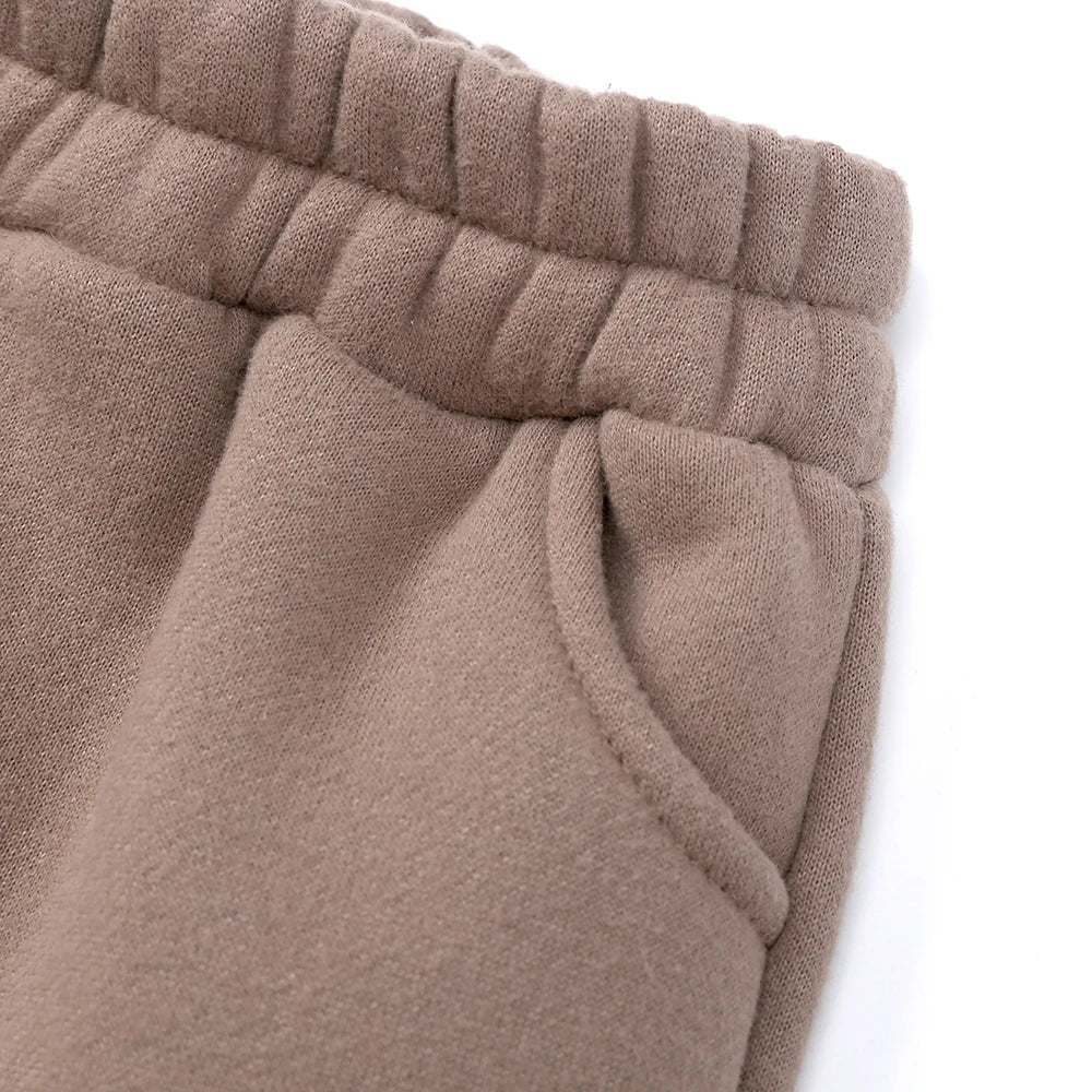 CozyNest Fleece Hoodie Set – Warm Winter Tracksuit