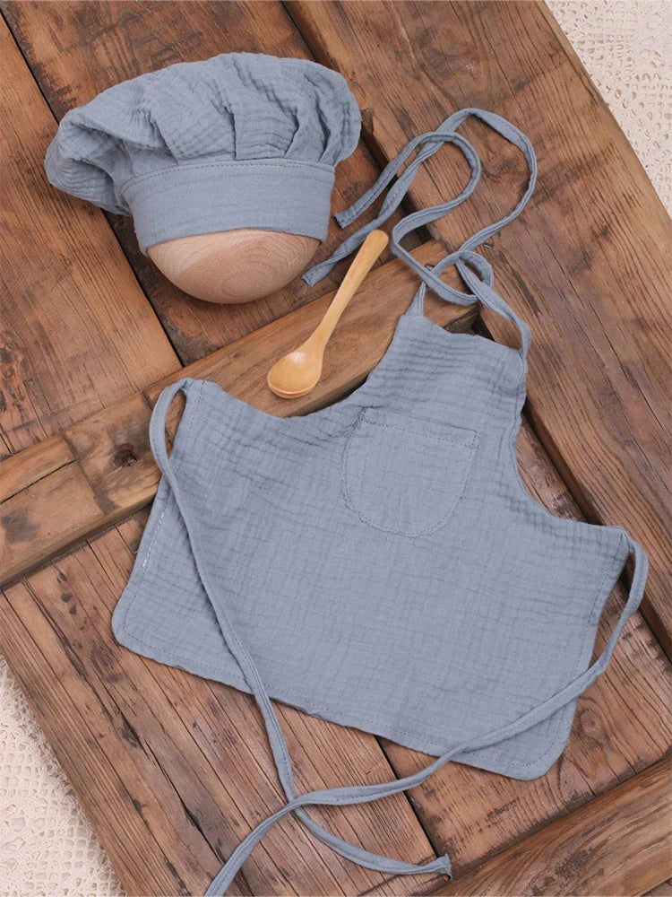 MiniChef Set – Infant Costume with Hat & Spoon Prop