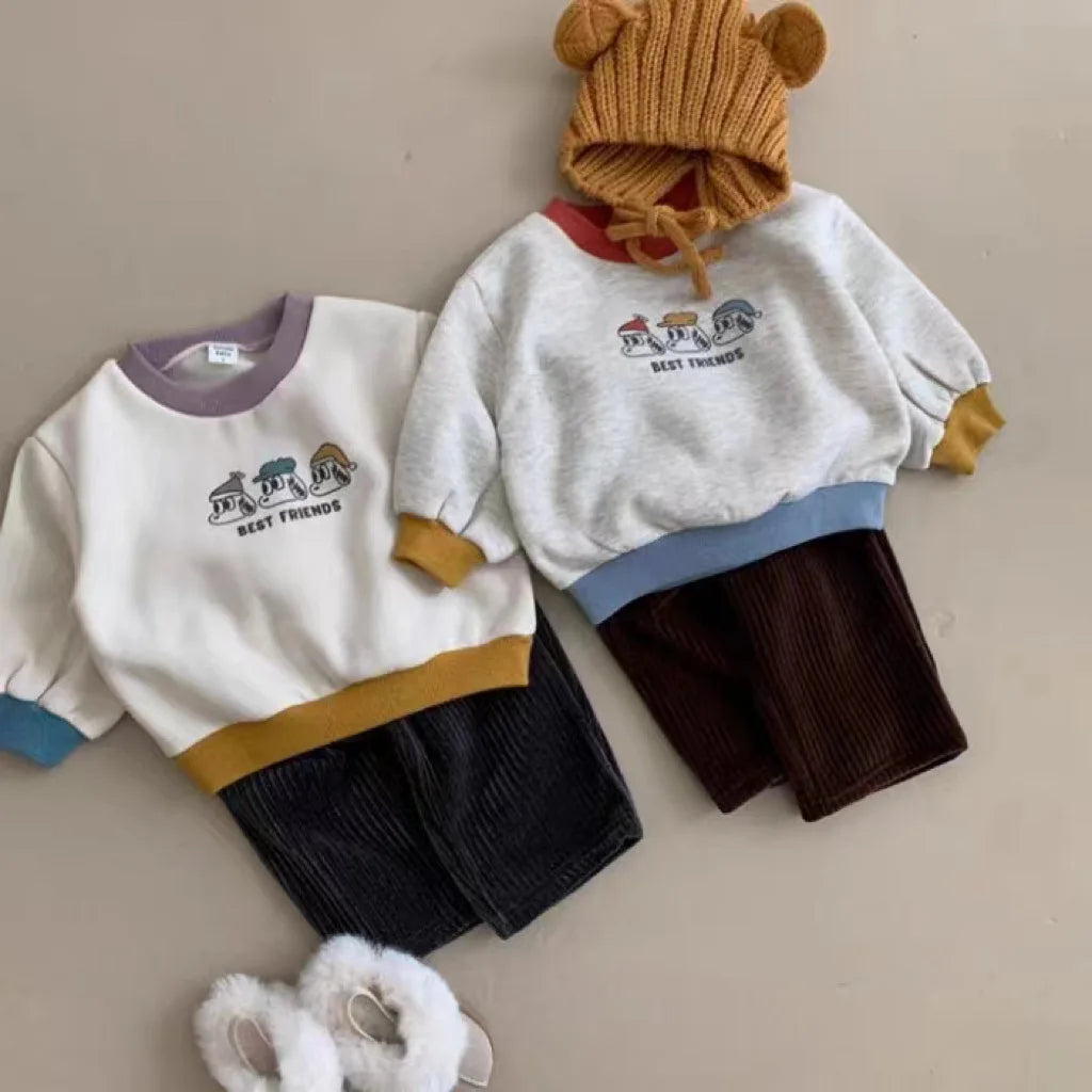 CozyCord – Ribbed Wide-Leg Pants for Littles