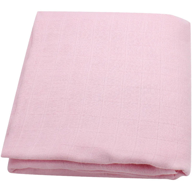 BambooNest – Solid Muslin Swaddle Blanket