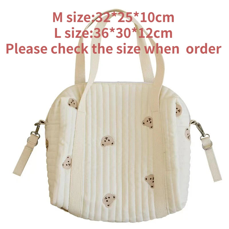 QuiltNest – Quilted Maternity & Diaper Tote for Moms