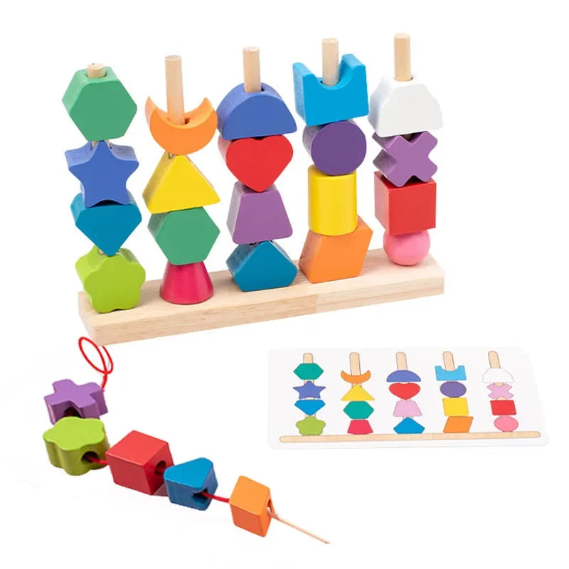 FruitForm – Montessori Color & Shape Matching Toy Set