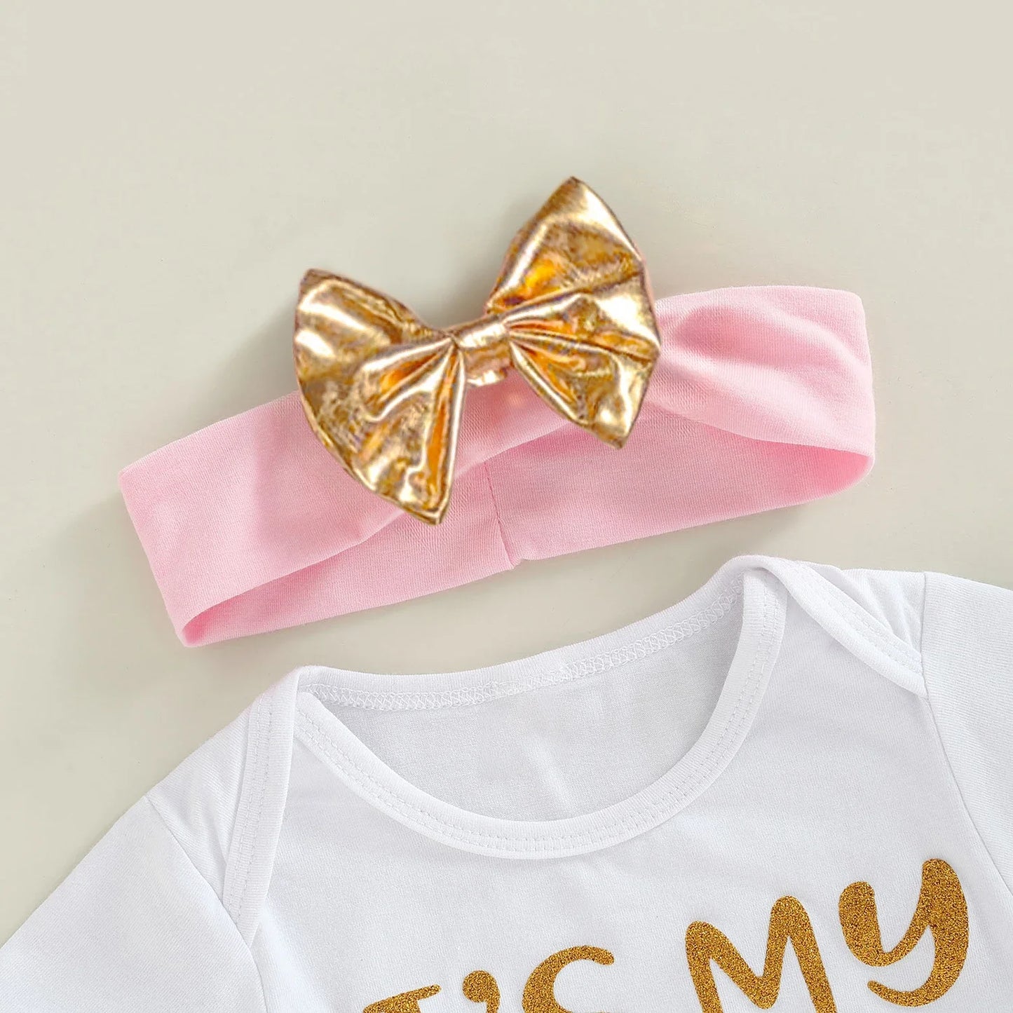 TwinkleTutu Set – 3-Piece Birthday Outfit for Baby Girls