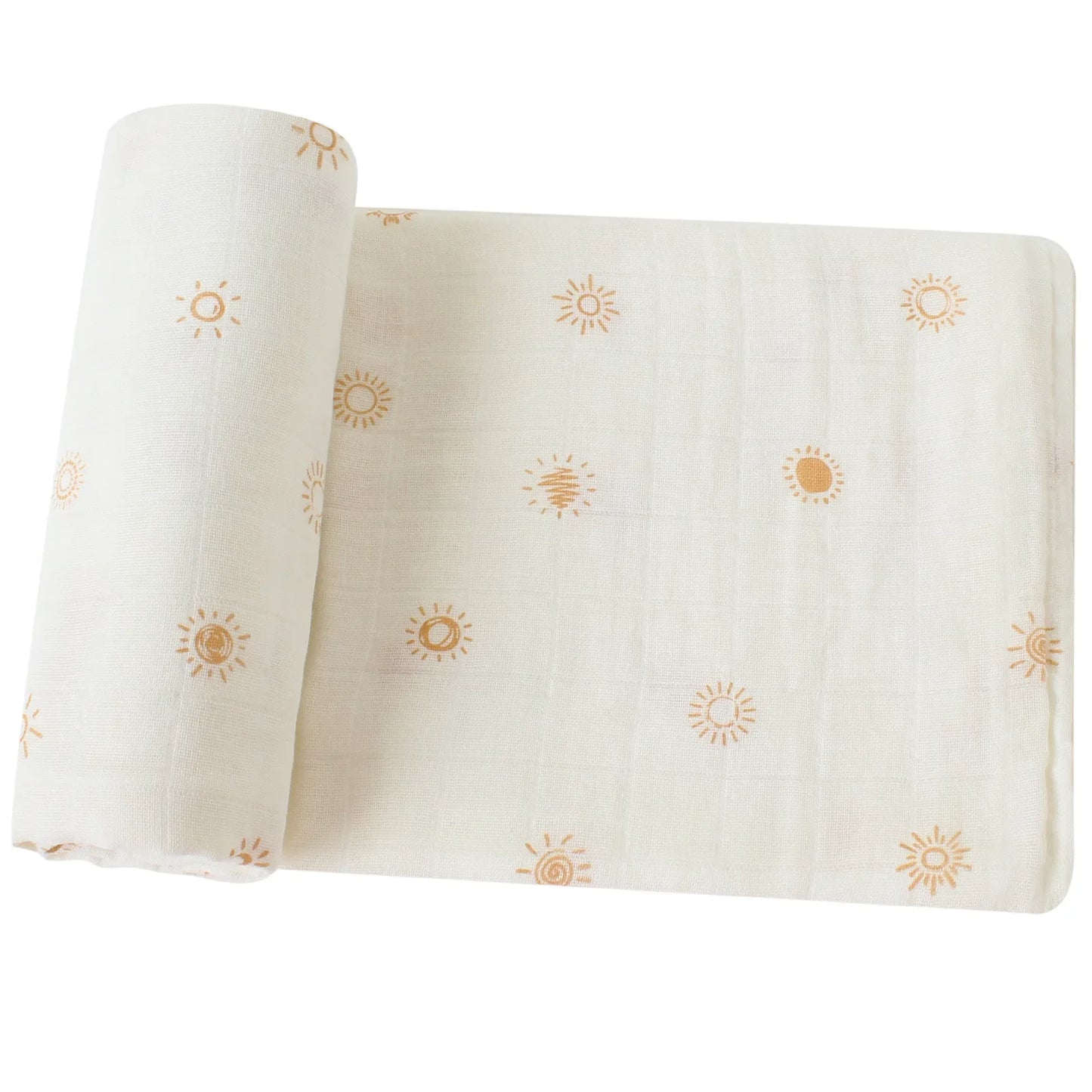 AcaciaBloom Swaddle – Organic Muslin Wrap Set for Newborns