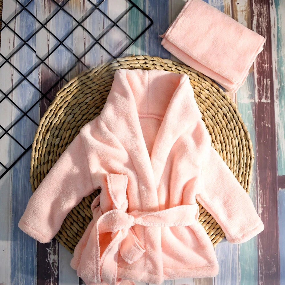SnugSpa Robe – Baby Bathrobe Photoshoot Outfit