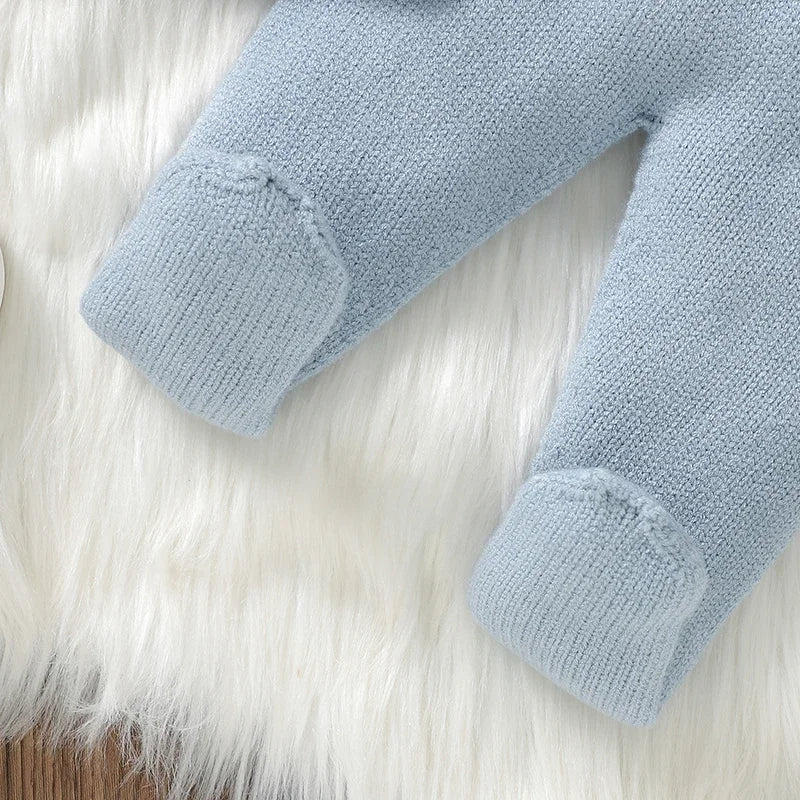 StripeSnug – Knit Sweater & Pants Set