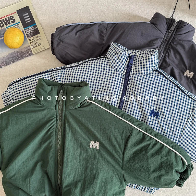 SnuggleMark Embroidered Puffer Jacket