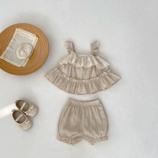 LacyLoom – Top & Shorts Duo