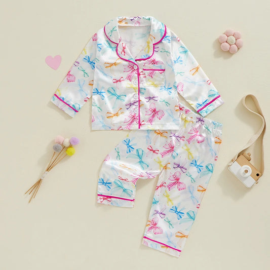 Satinyx– 2pc Fall Pajama Set for Toddlers