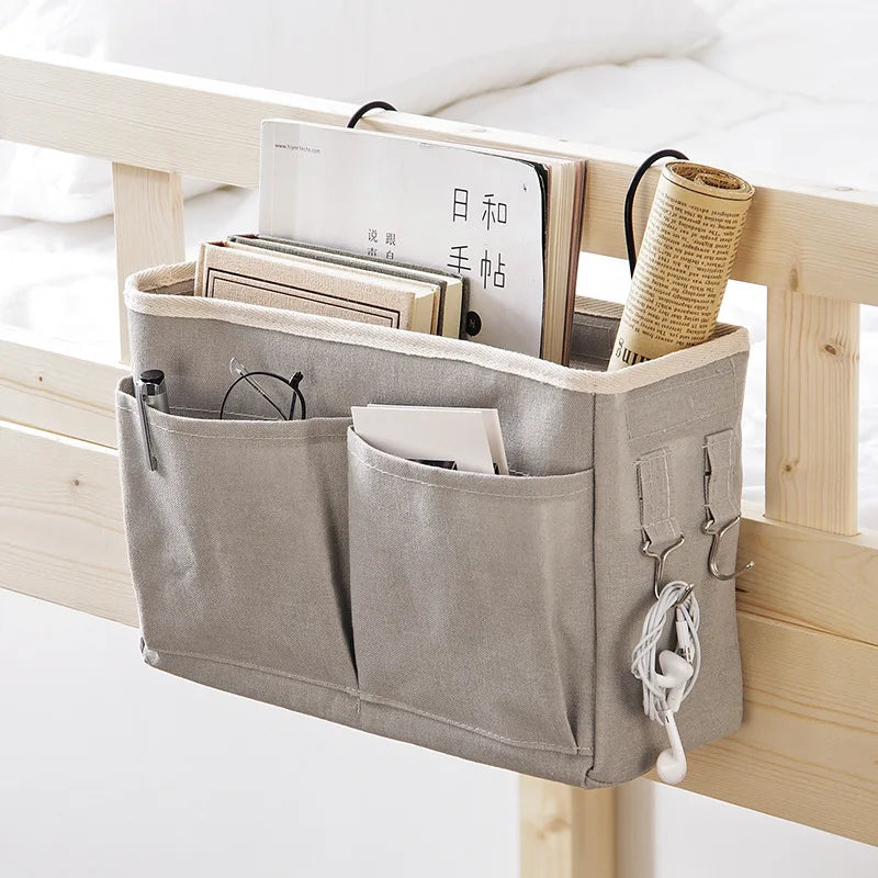 Portable Baby Care Essentials Hanging Organizers Crib Storage Cradle Baby Crib Organizer Diaper Bag Baby
