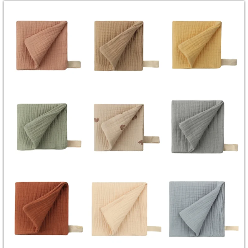 MushiCloud– 5pc Soft Gauze Baby Towel Set