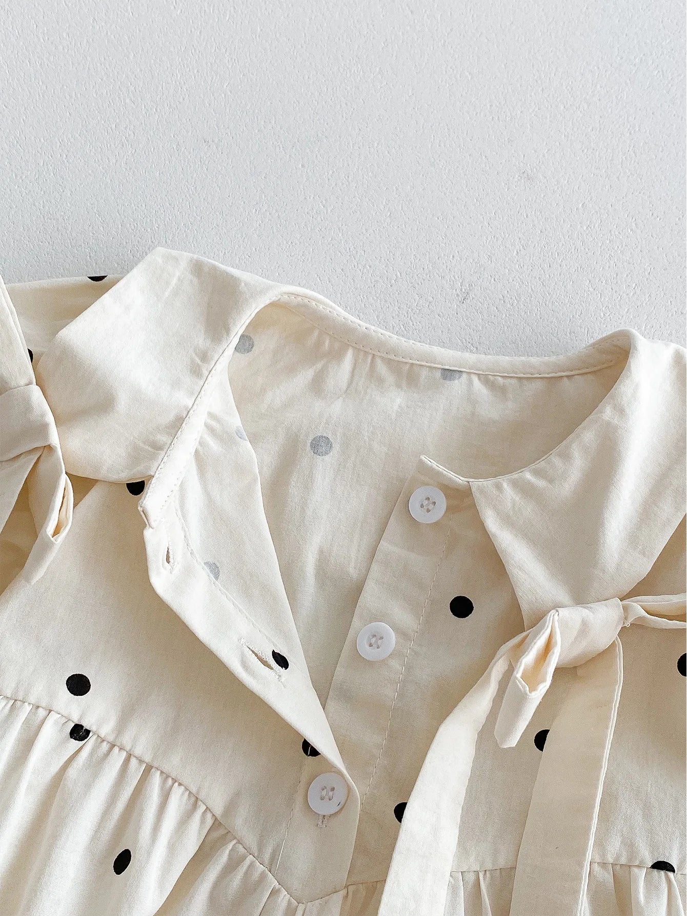 DotBelle™ Romper Set – Short Sleeve Baby Bodysuit + Headband