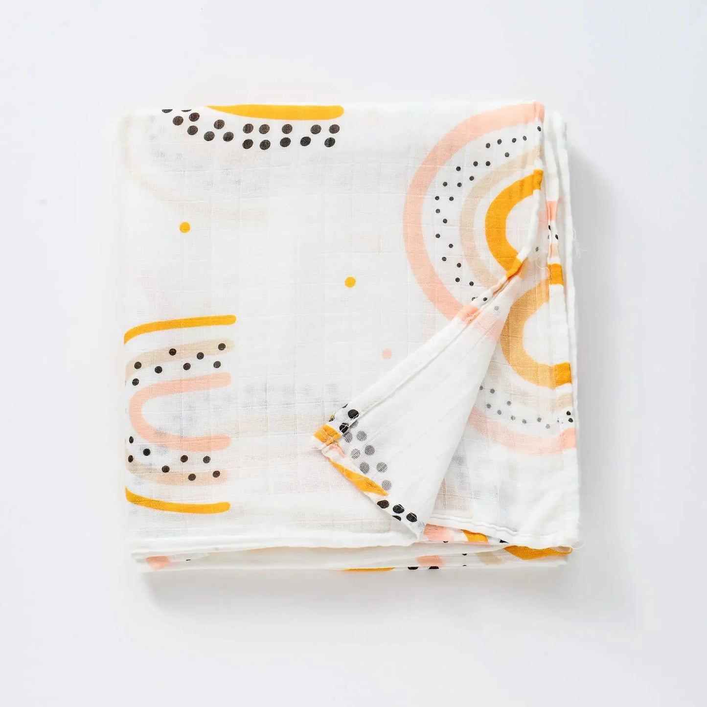 SnuggleSketch Wrap – Printed Bamboo Cotton Swaddle for Newborns