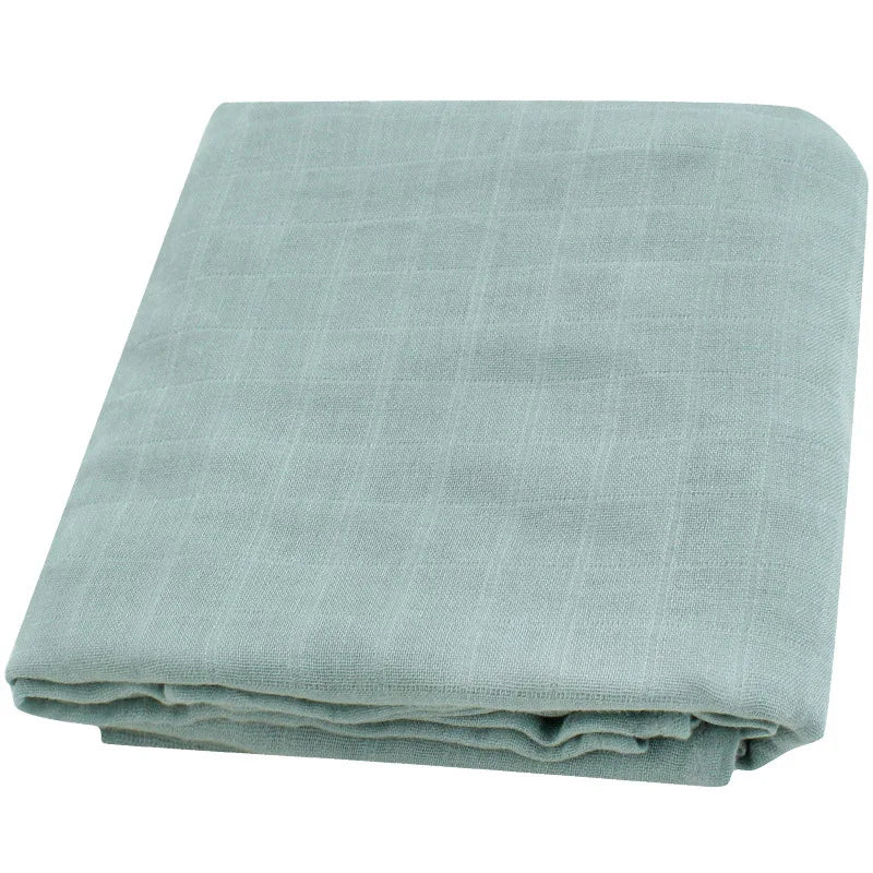 BambooNest – Solid Muslin Swaddle Blanket
