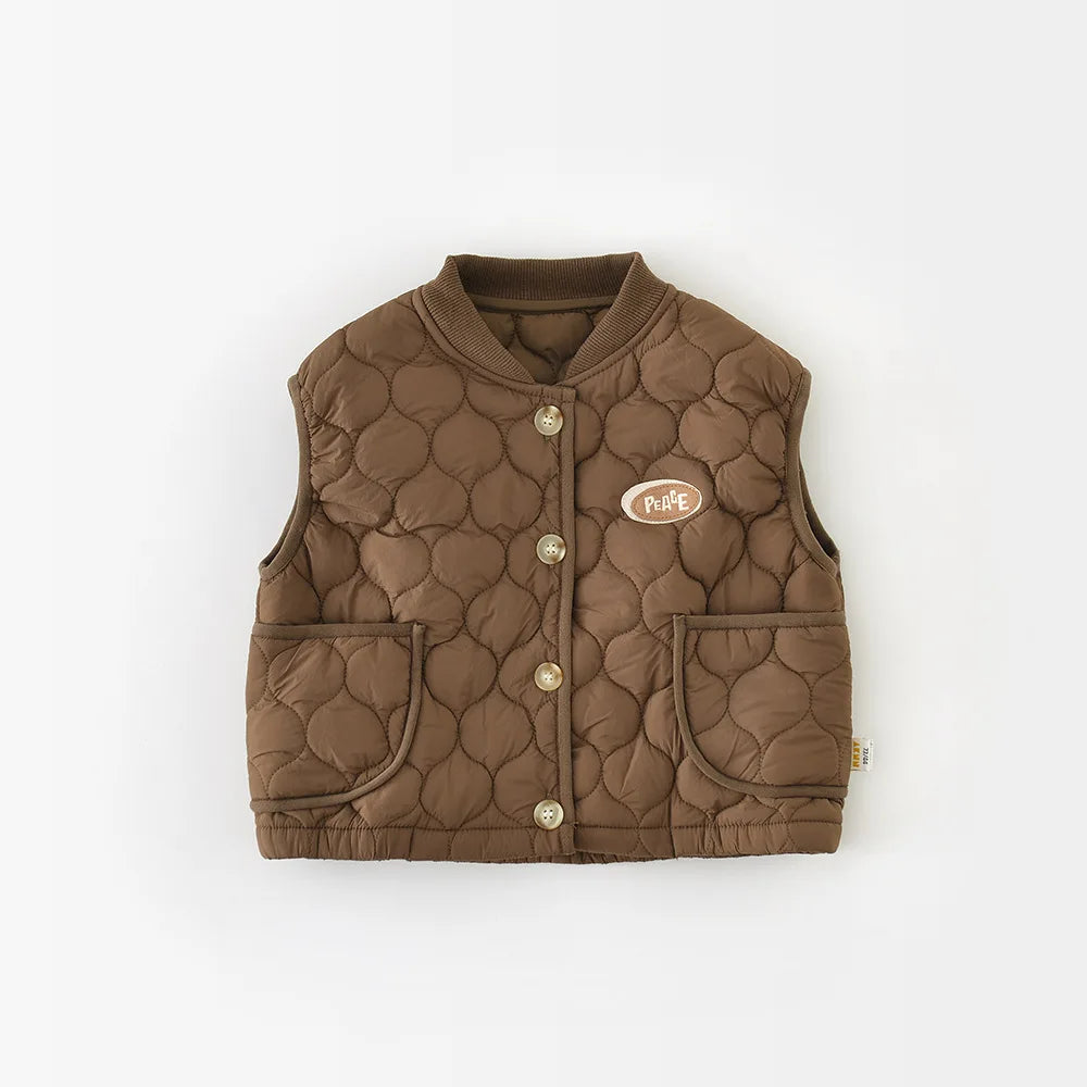 CozyCot Vest – Sleeveless Padded Baby Jacket