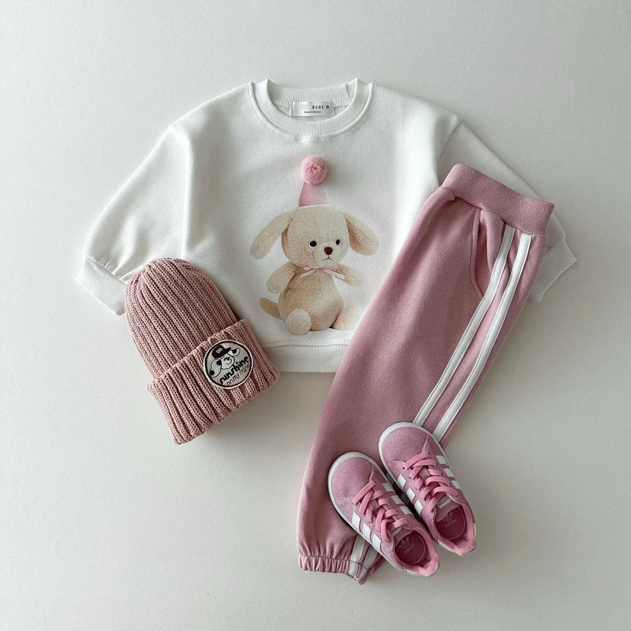TiniTrek – Soft Cotton Joggers for Babies