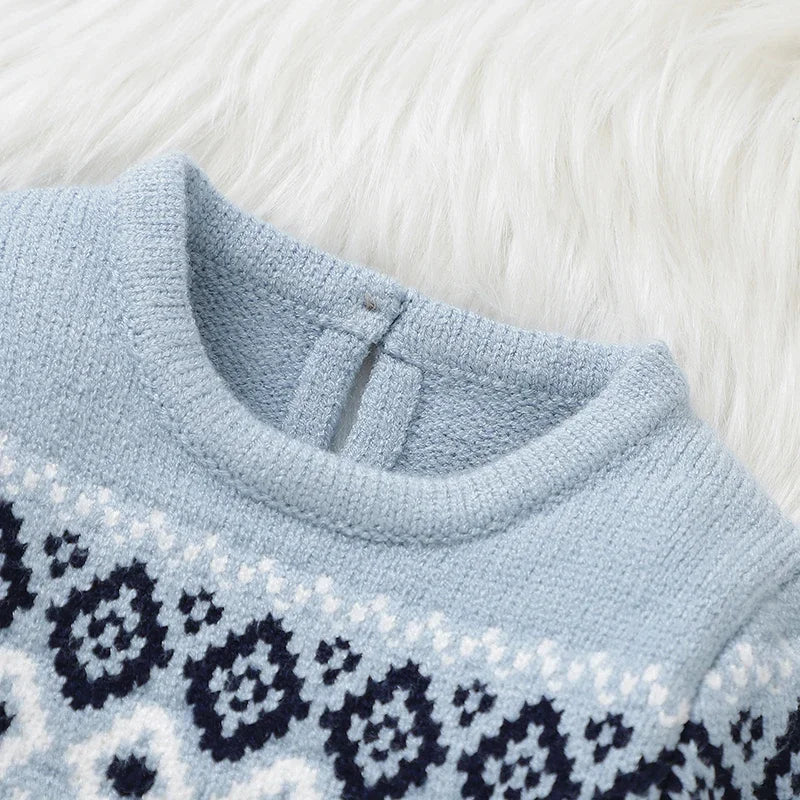 StripeSnug – Knit Sweater & Pants Set