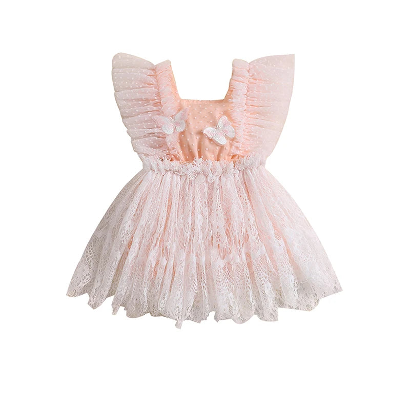ButterCharm Dress – 3D Lace Butterfly Baby Princess Wear