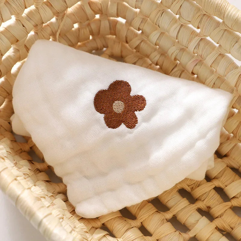DrooliLuxe – Soft Cotton Towels for Bibs, Wipes & Burps
