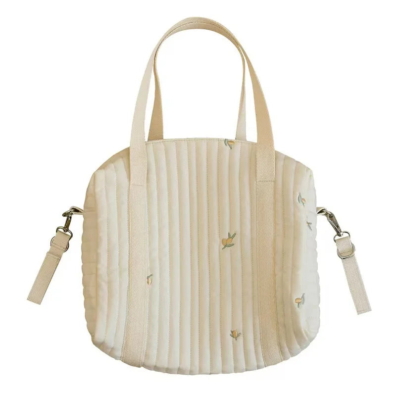 QuiltNest – Quilted Maternity & Diaper Tote for Moms