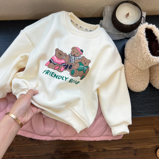 BearHug Fleece – Thick Cozy Sweatshirt for Kids
