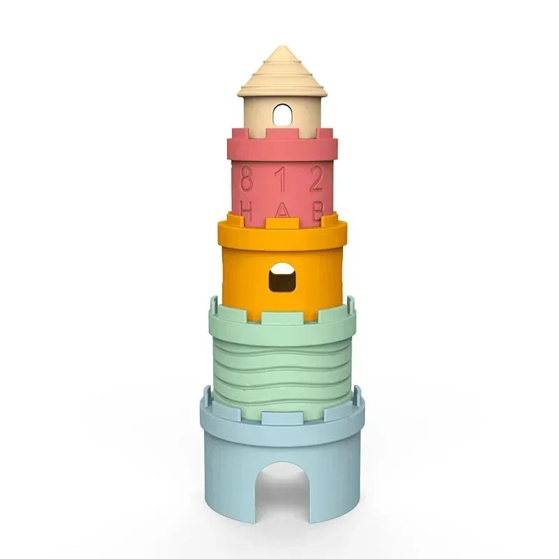 SplashStack Baby Bath Toys with Suction Cups