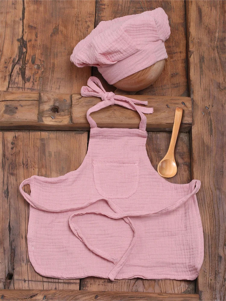 MiniChef Set – Infant Costume with Hat & Spoon Prop