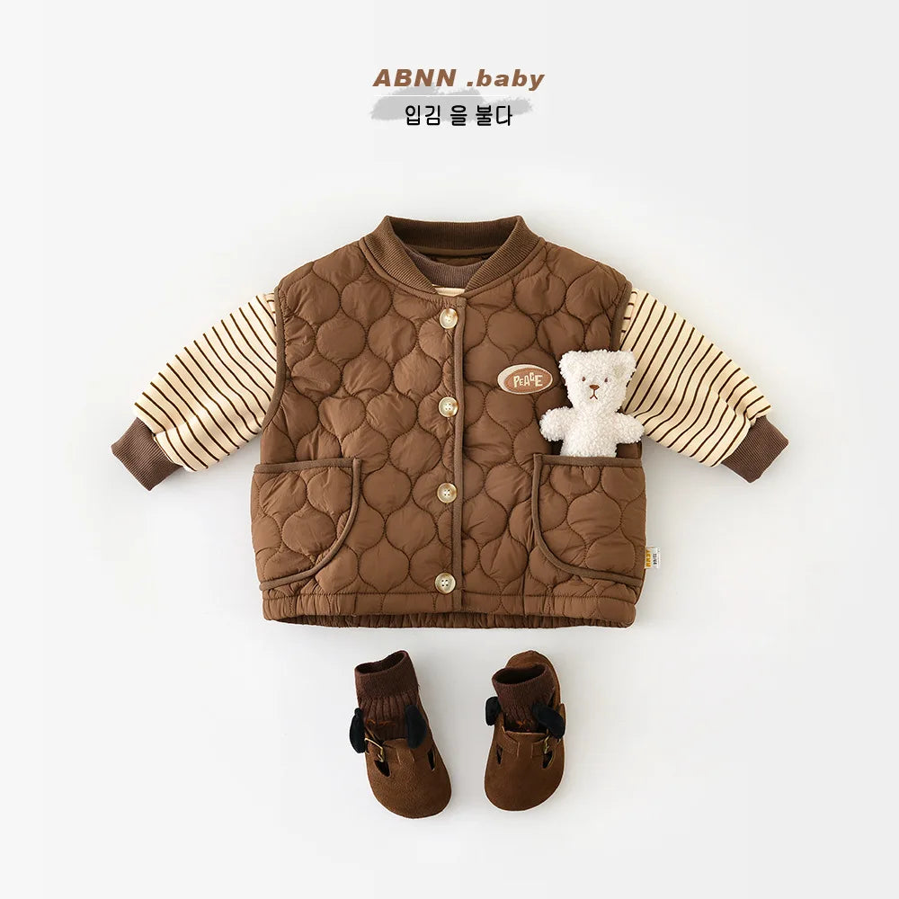 CozyCot Vest – Sleeveless Padded Baby Jacket