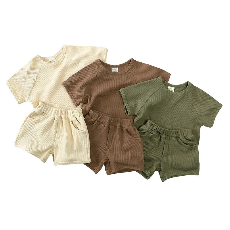 Waffloo– 2pc Soft Homewear Set for Kids