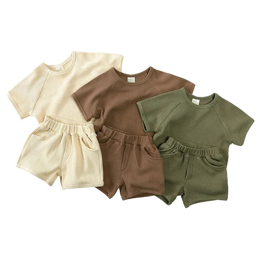 Waffloo– 2pc Soft Homewear Set for Kids