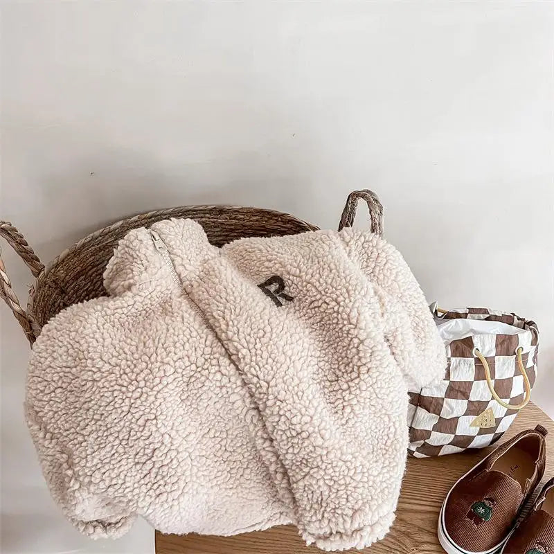 Lambswool Zip Jacket – Kids Winter Coat