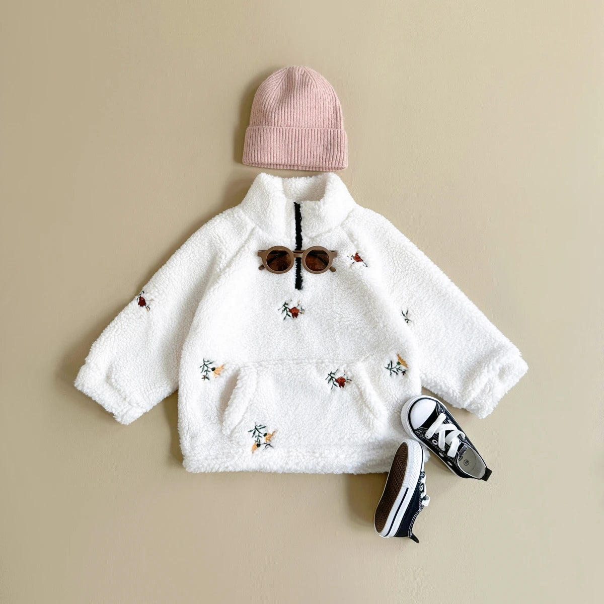 Lambloom– Cozy Zip-Up Winter Coat for Kids