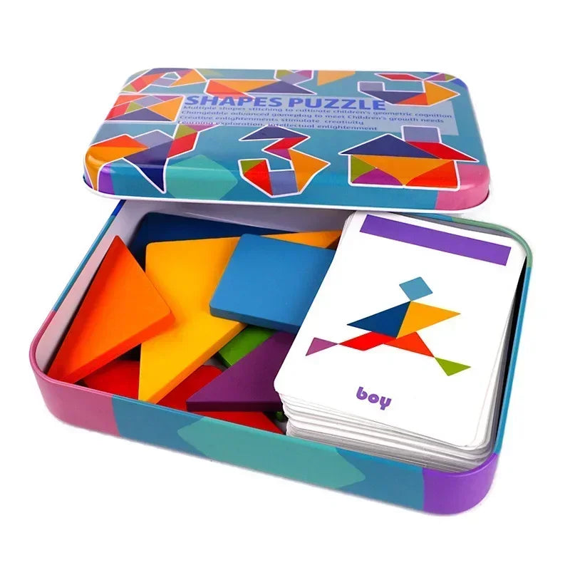 BrightBeast – Montessori Colorful Animal Puzzle Game