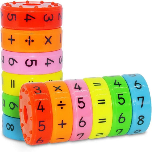 MathPlay Montessori Puzzle – Magnetic Blocks & Shape