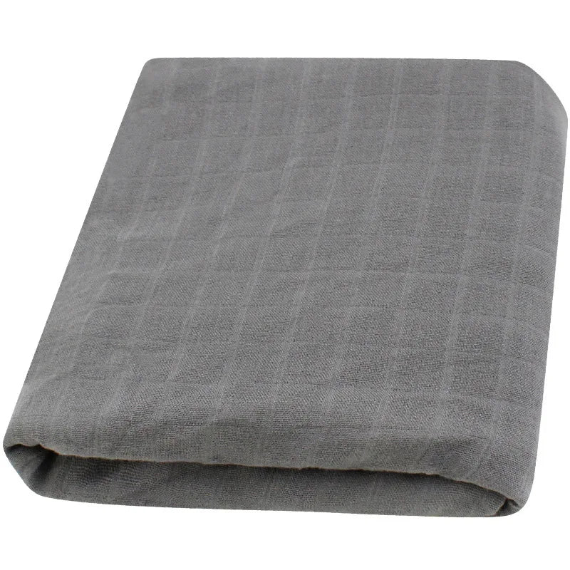 BambooNest – Solid Muslin Swaddle Blanket