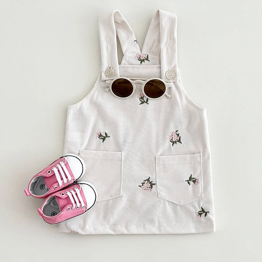 KokoBloom Dress – Embroidered Strap A-Line