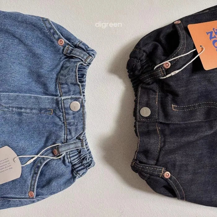 Pockee Jeans – Classic Loose-Fit Denim for Littles